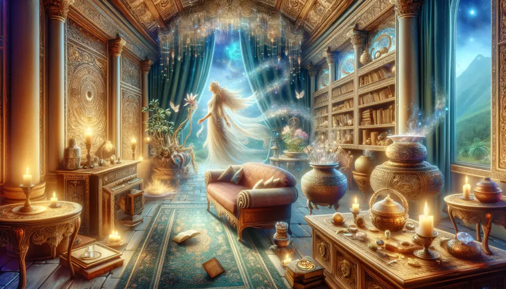 découvrez ce qui rend le salon de la déesse si magique et enchanteur. plongez dans un univers mystique et laissez-vous envoûter par ses merveilles.