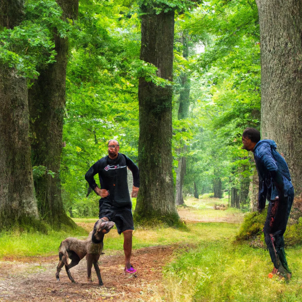 découvrez les détails d'une altercation surprenante survenue en forêt de fontainebleau, où un joggeur s'en prend à un homme en raison d'un chien sans laisse. une histoire captivante qui soulève des questions sur la cohabitation entre promeneurs et animaux.