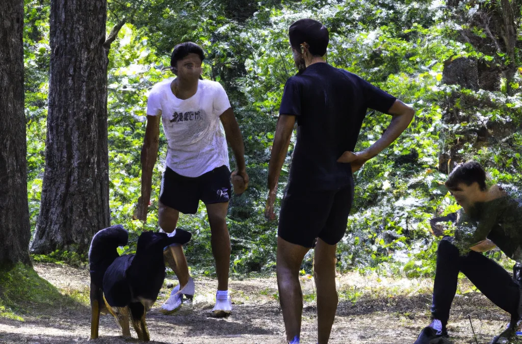 Une altercation en forêt de Fontainebleau : un joggeur attaque un homme à cause d&rsquo;un chien sans laisse