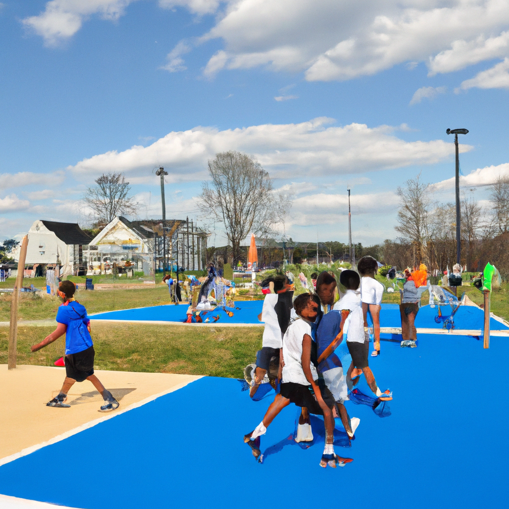 découvrez le nouveau terrain multisport à fontainebleau, conçu pour encourager l'activité physique des jeunes et soutenir les associations locales. un espace dynamique pour le sport, la communauté et le bien-être.