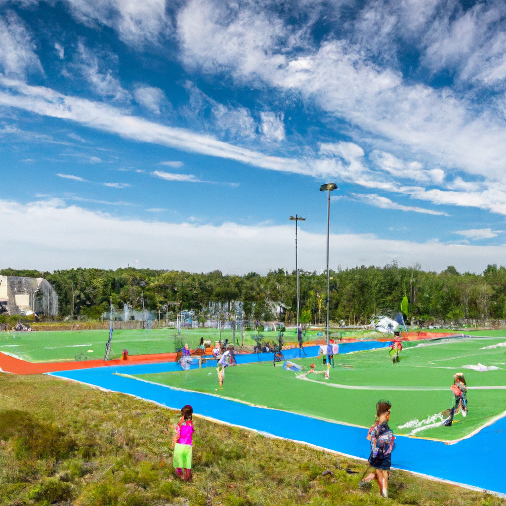 découvrez le tout nouveau terrain multisport de fontainebleau, pensé pour offrir aux jeunes et aux associations locales un espace de convivialité et de pratique sportive. un lieu idéal pour promouvoir l'activité physique et renforcer le lien social au sein de la communauté.