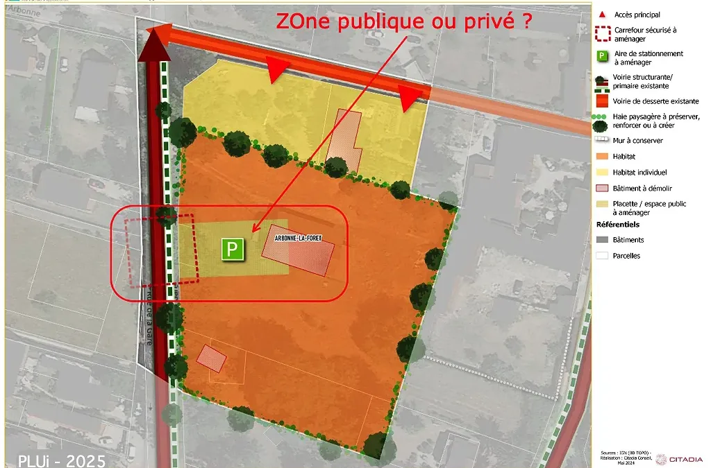 PLU – Zones parking chez des particuliers ?