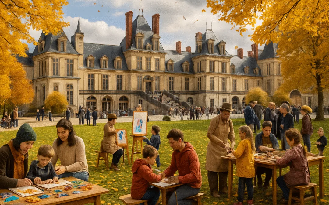 explorez les vacances de la toussaint 2024 au château de fontainebleau ! découvrez des ateliers captivants, des visites historiques et des animations amusantes pour toute la famille dans cet incontournable monument français.