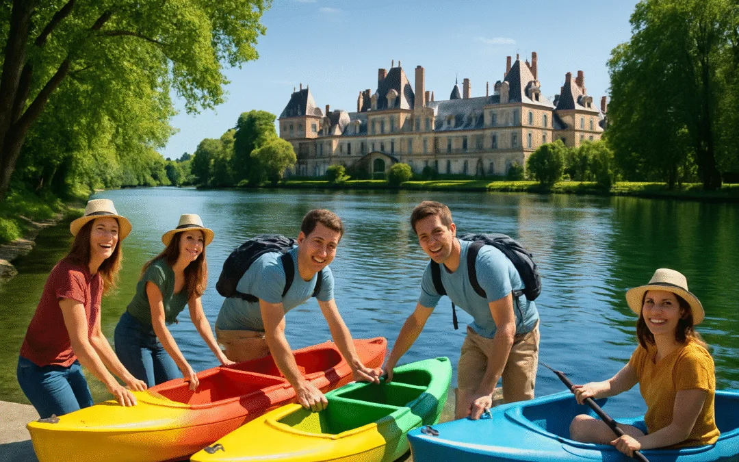 Découvrez Fontainebleau : louez un canoë façon Vélib et explorez la Seine en toute liberté