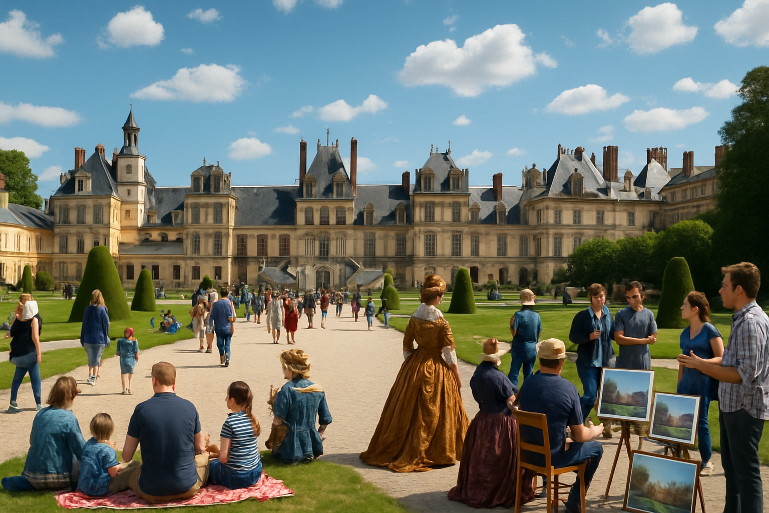 participez aux journées du patrimoine 2025 à fontainebleau ce week-end ! explorez des sites historiques, assistez à des animations culturelles et plongez dans l'histoire locale. ne manquez pas cette occasion unique de découvrir le patrimoine exceptionnel de la région !