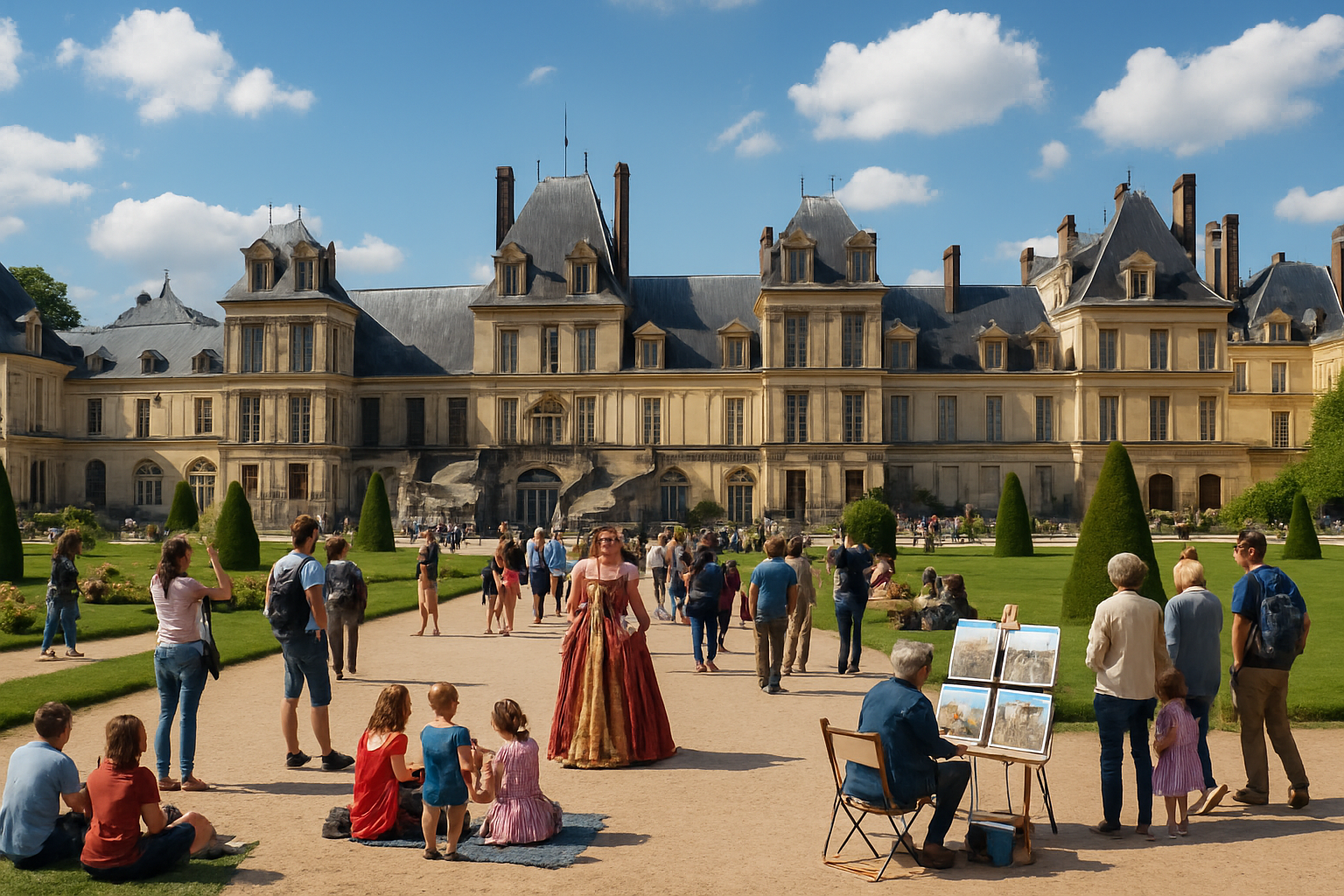 plongez au cœur de l'histoire en découvrant le programme captivant des journées du patrimoine 2025 à fontainebleau ce week-end. explorez les trésors culturels, participez à des visites guidées et profitez d'activités uniques dans ce magnifique cadre.