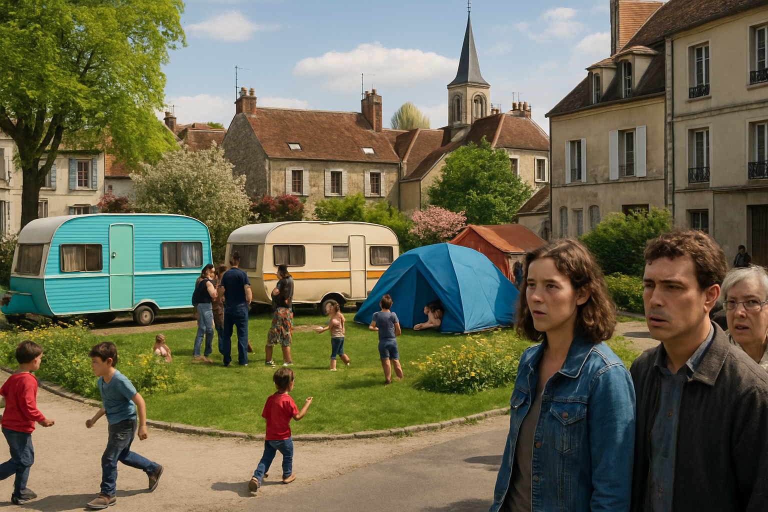découvrez comment les gens du voyage s'installent dans une ville près de fontainebleau, relançant ainsi le débat sur leur présence et l'impact sur la communauté locale. une réflexion sur l'identité, l'intégration et les enjeux sociétaux.