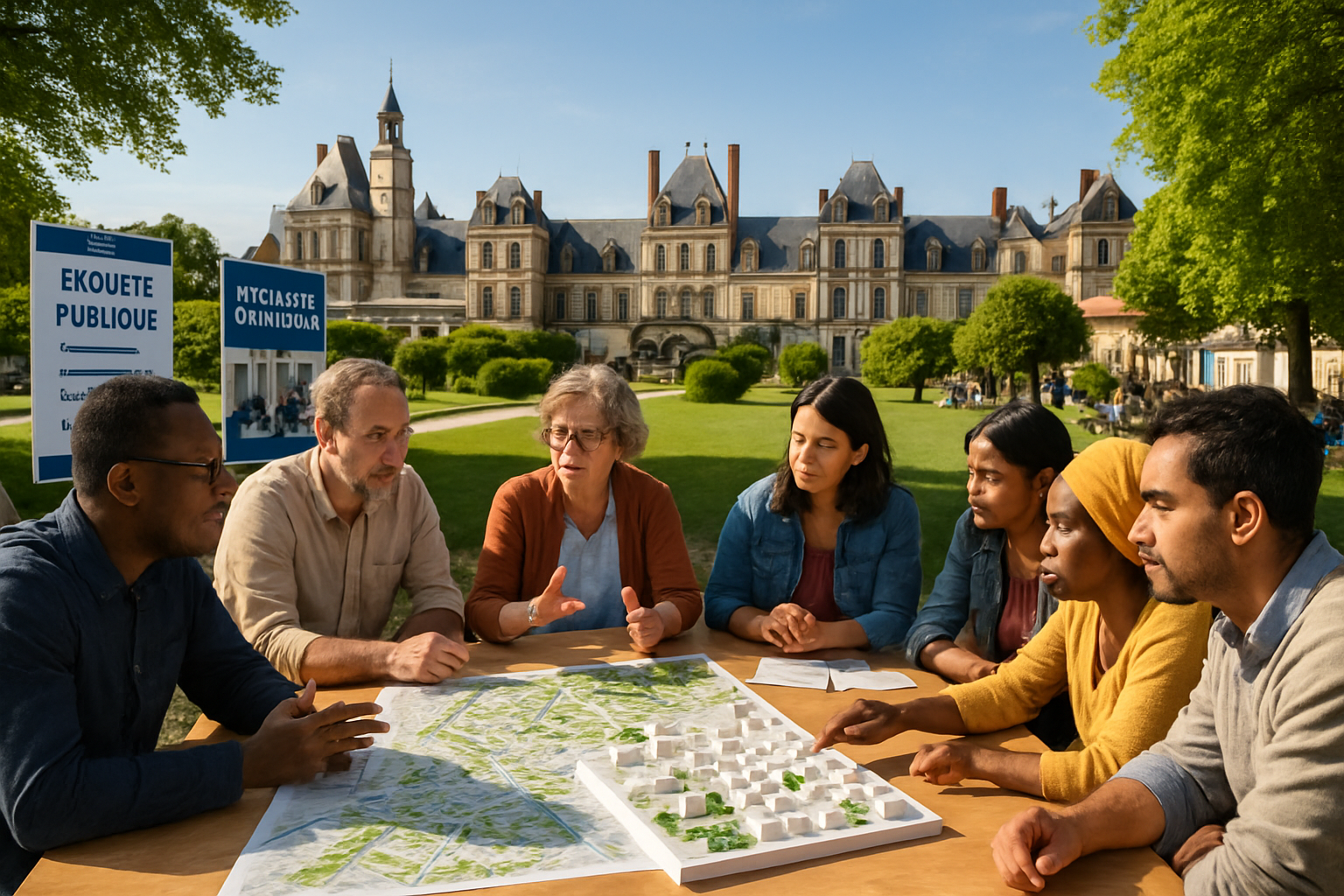 participez à l'enquête publique sur l'urbanisme à fontainebleau et faites entendre votre voix ! votre opinion est essentielle pour façonner l'avenir de notre territoire. engagez-vous pour une ville qui vous ressemble et contribuez aux décisions qui impacteront notre cadre de vie.