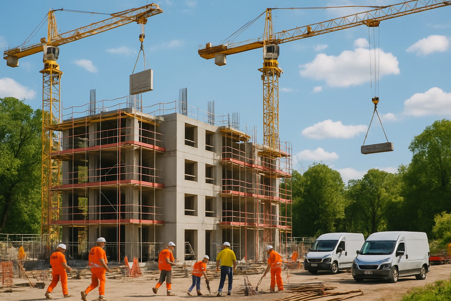 découvrez l'avancement rapide du chantier de la résidence étudiante à fontainebleau, conçu pour répondre aux besoins croissants des étudiants et améliorer leur cadre de vie.