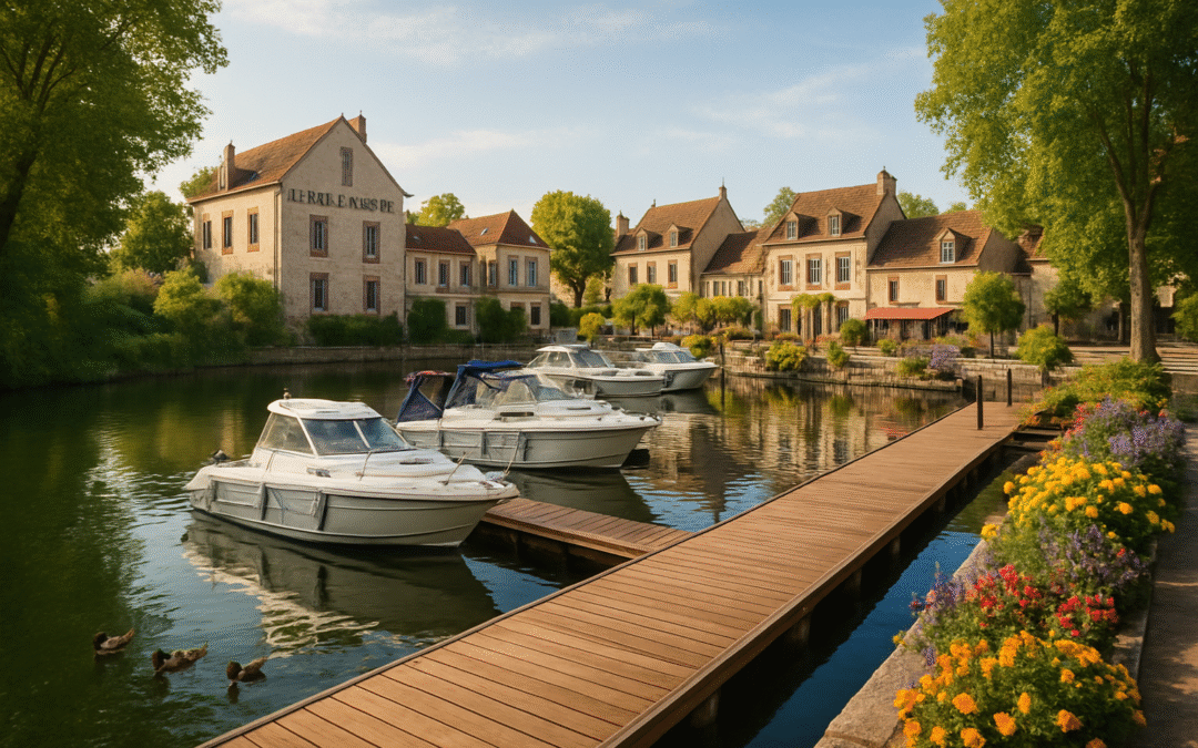 Valvins-les-Bains : le port historique fait peau neuve au cœur du Pays de Fontainebleau en Seine-et-Marne