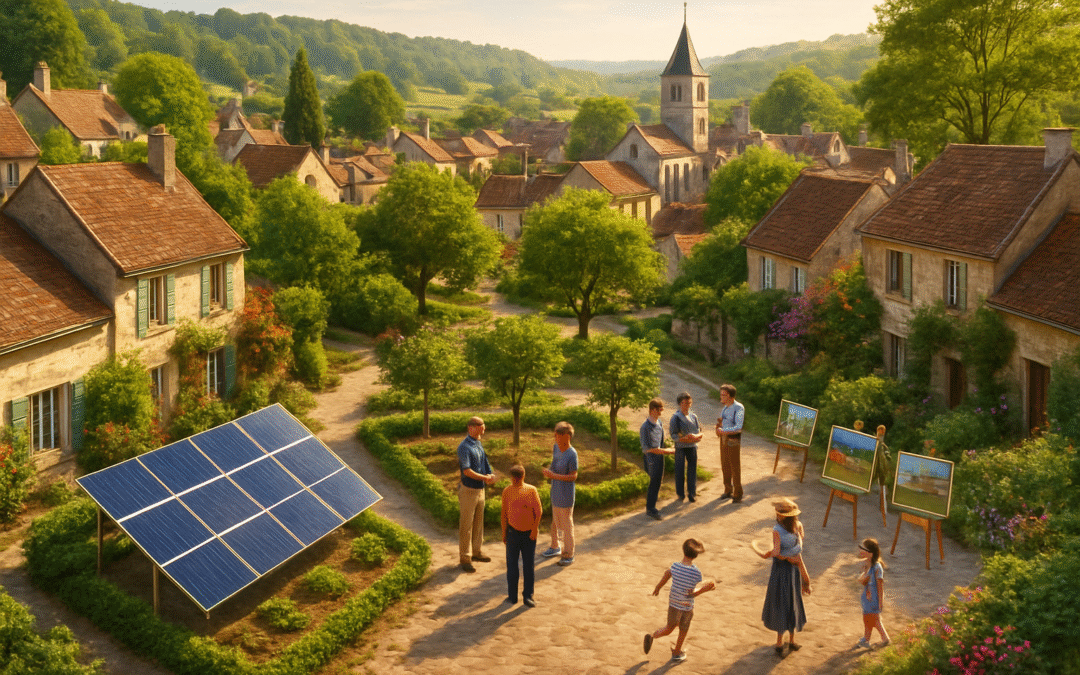 découvrez comment ce village niché entre melun et fontainebleau s'engage pour l'avenir en lançant deux initiatives innovantes, au cœur d'un environnement naturel préservé.