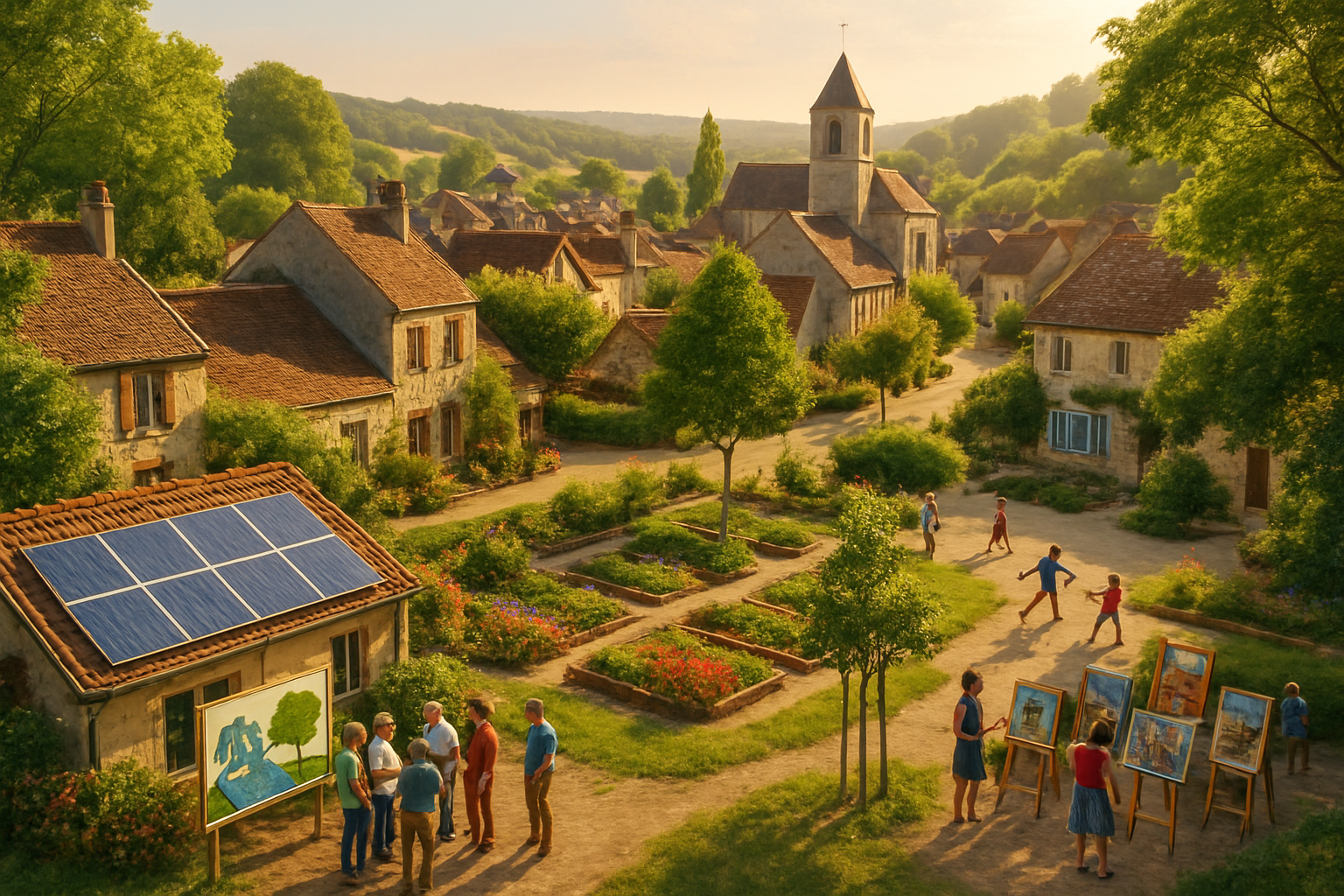 découvrez comment un village niché entre melun et fontainebleau, au cœur d’un cadre verdoyant, s’apprête à lancer deux initiatives innovantes pour un avenir prometteur.