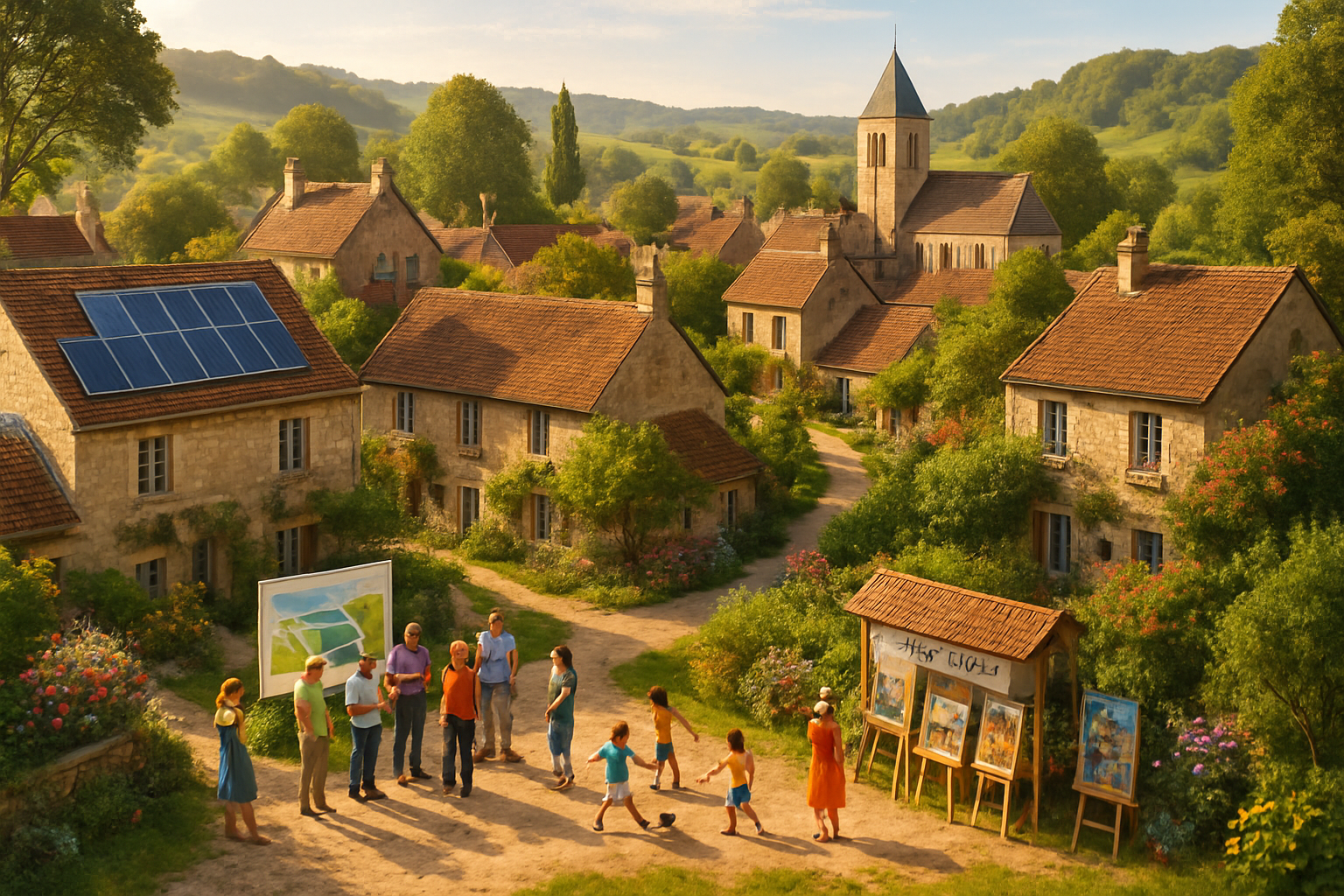 découvrez comment un village niché entre melun et fontainebleau, entouré de verdure, s'apprête à lancer deux initiatives innovantes pour façonner un avenir prometteur et durable.
