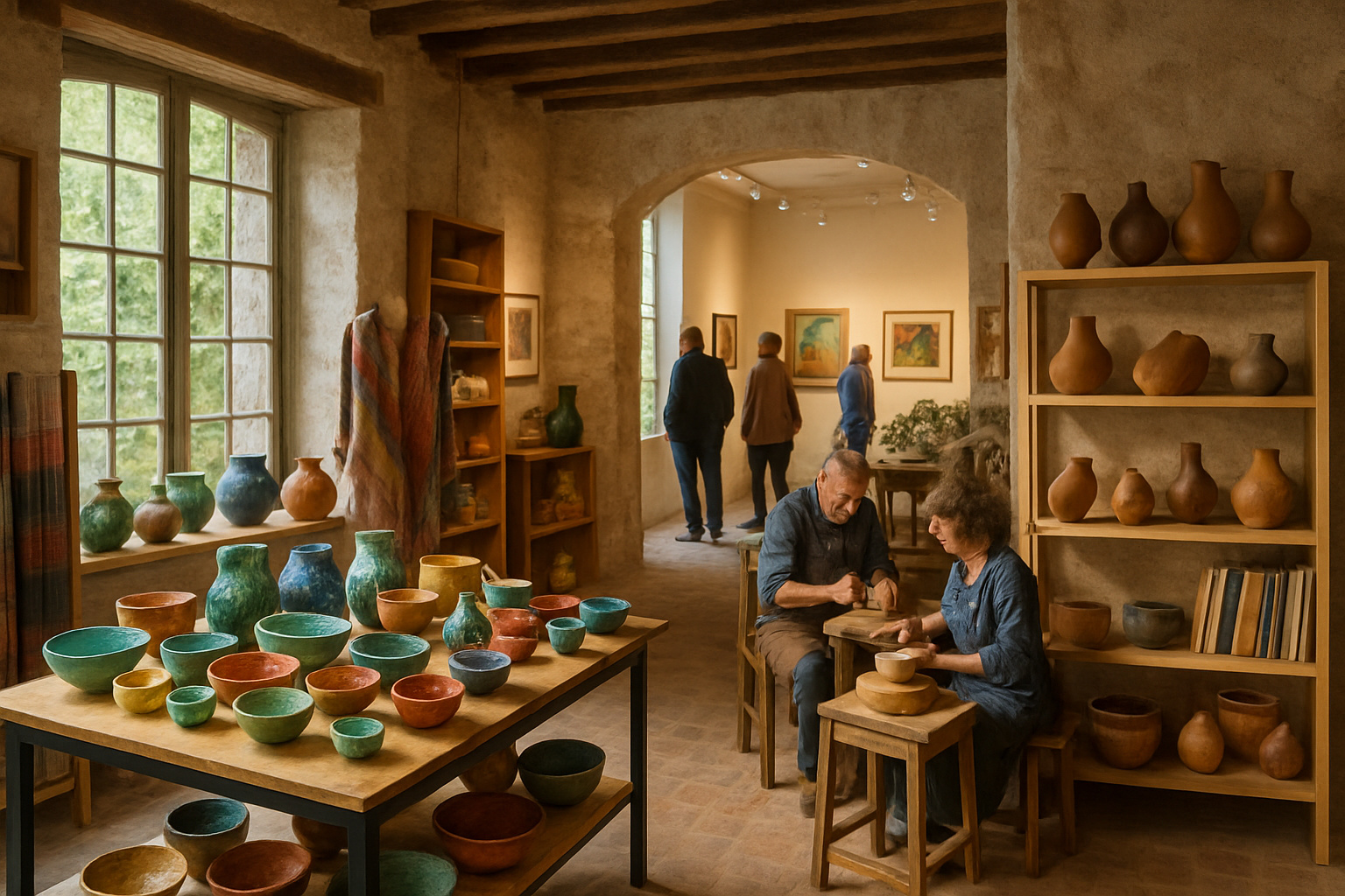 découvrez la maison des artisans d'art du pays de fontainebleau : boutique inspirante, expositions uniques et ateliers créatifs vous attendent pour célébrer le savoir-faire et la passion des créateurs au cœur de la région.