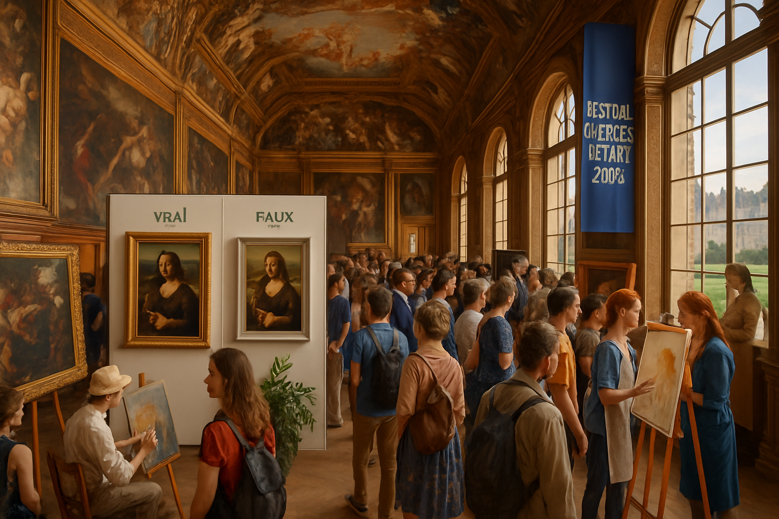 plongez au cœur du festival de l'histoire de l'art 2025 au château de fontainebleau : découvrez une programmation exceptionnelle autour des notions de vrai et de faux, entre débats, expositions et rencontres passionnantes.