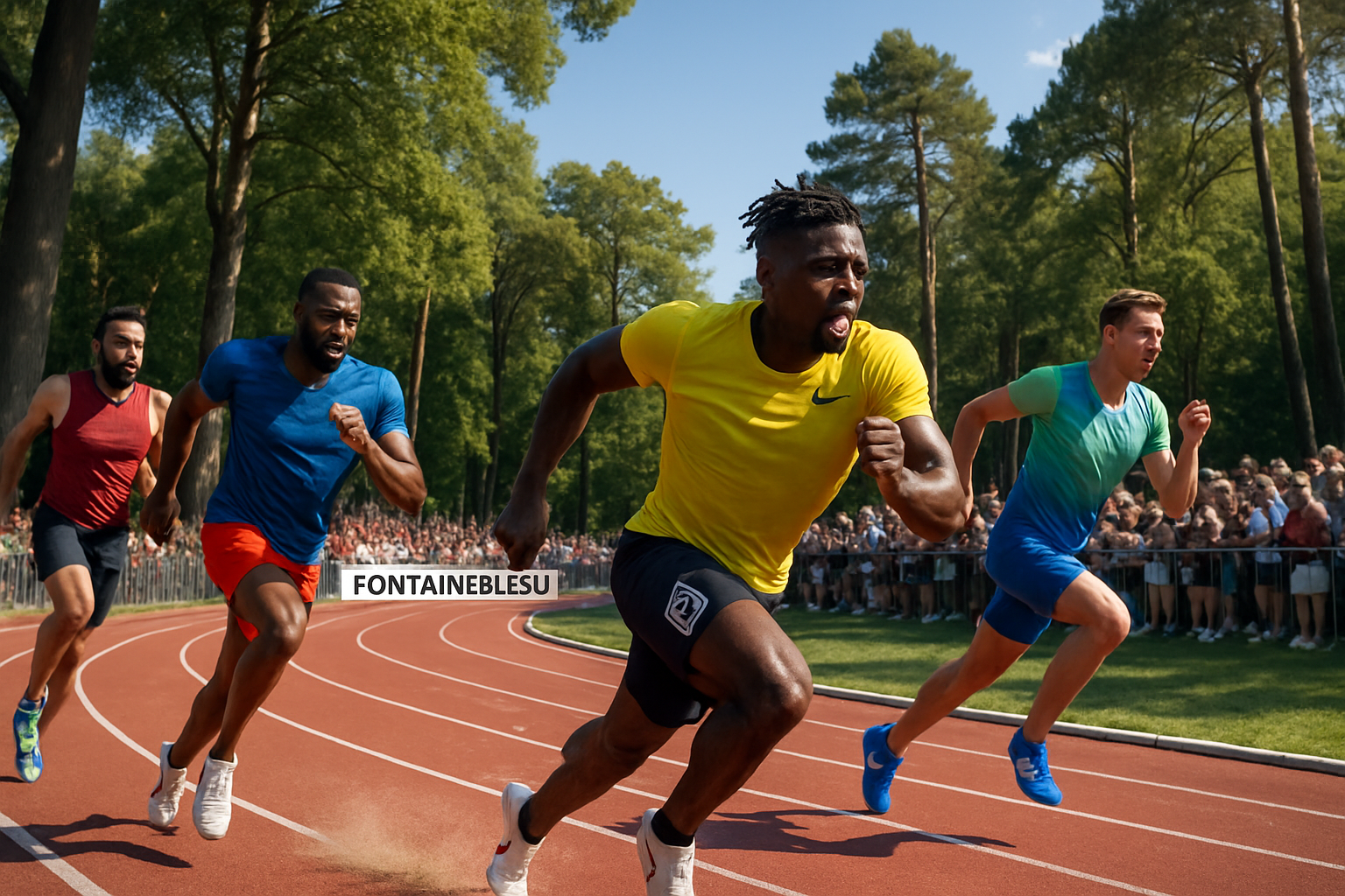 découvrez comment les plus grands champions d'athlétisme ont fait vibrer la piste de fontainebleau lors d'un événement exceptionnel, marqué par des performances inoubliables et une ambiance électrisante.