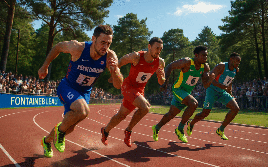 découvrez comment les plus grands champions de l’athlétisme ont brillé sur la piste de fontainebleau lors d’un événement exceptionnel alliant performance, passion et spectacle sportif.