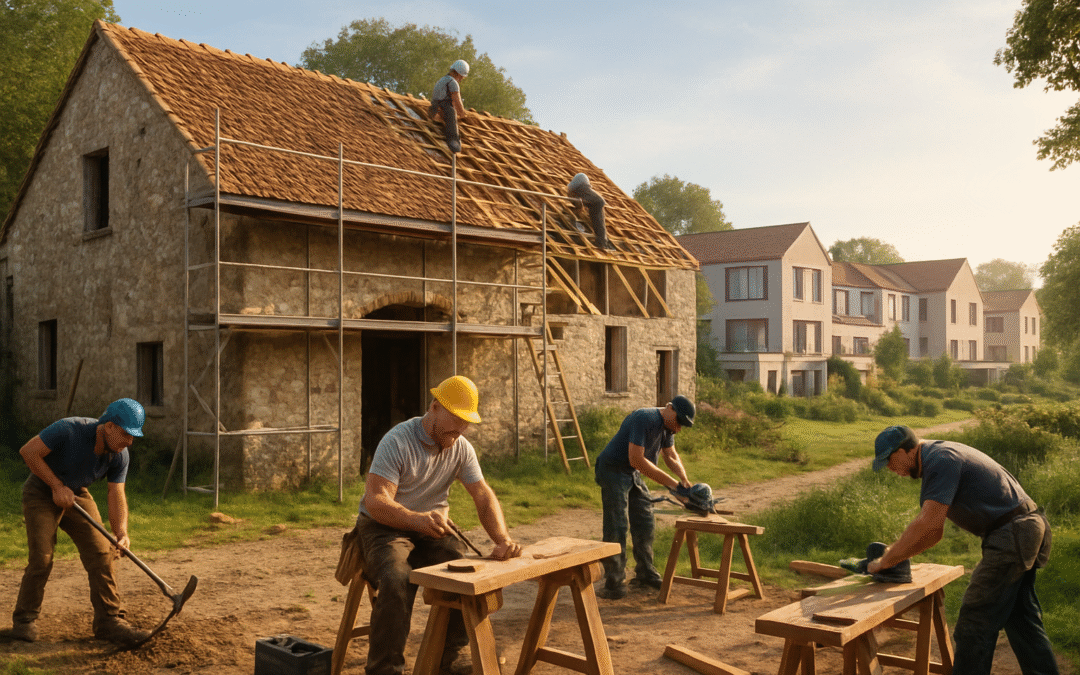 Rénovation d&rsquo;une Ferme Historique : 23 Nouvelles Habitations à Fontainebleau