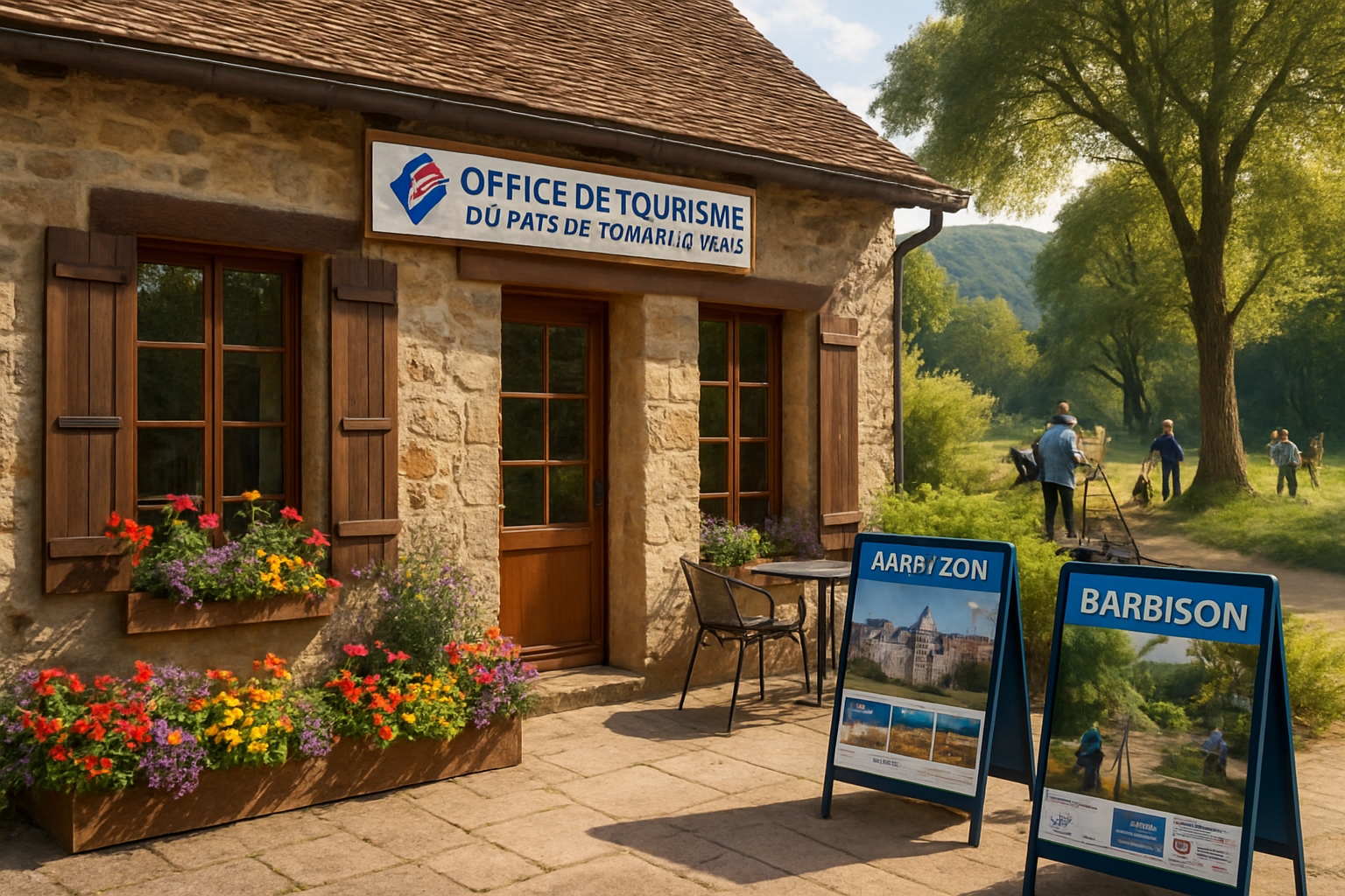 découvrez le nouveau bureau de l’office de tourisme du pays de fontainebleau à barbizon. un accueil privilégié et de nouveaux services attendent les visiteurs pour enrichir leur séjour au cœur d’un village d’artistes légendaire.