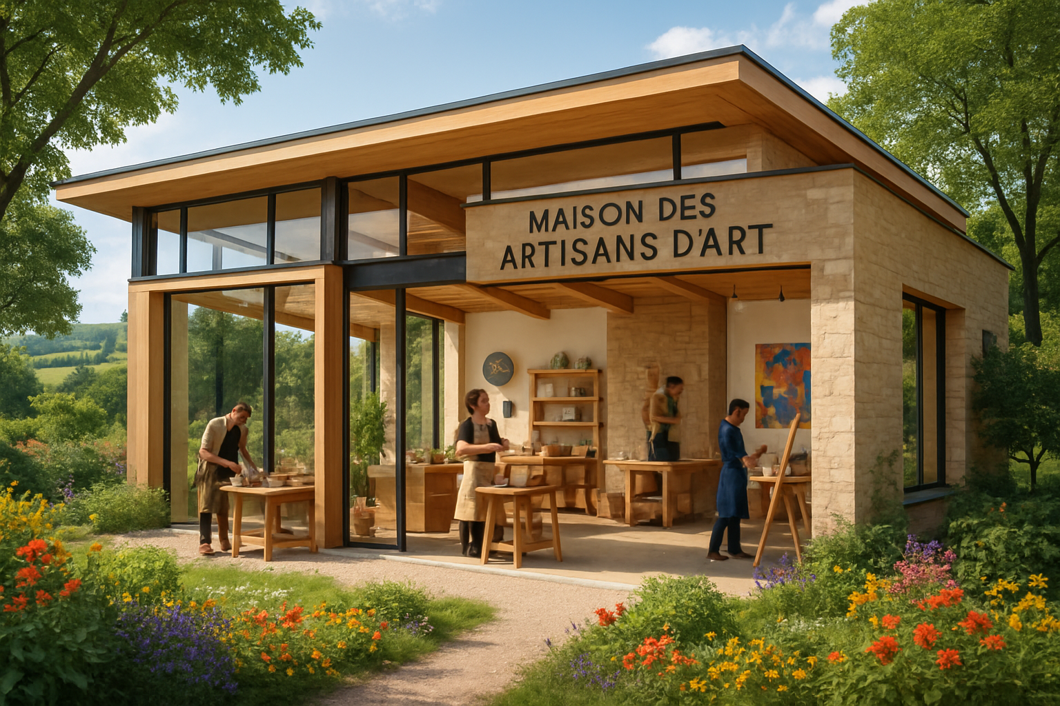 découvrez un lieu unique en seine-et-marne dédié aux artisans d'art : un espace dynamique pour exposer, créer et partager savoir-faire et passions. plongez dans l’univers vivant de la création locale !