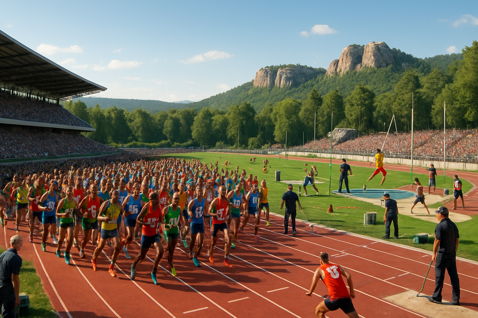 découvrez le meeting international de haut niveau à fontainebleau, rassemblant plus de 150 athlètes de renom pour des compétitions passionnantes et un spectacle sportif exceptionnel.