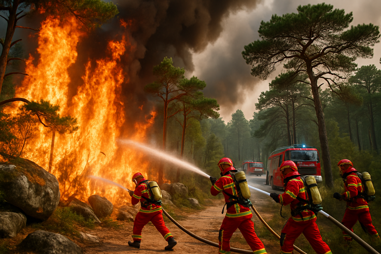suivez en temps réel les dernières informations sur l'incendie à fontainebleau et les mesures prises pour maîtriser la situation.