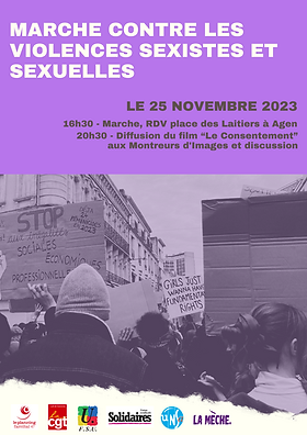 participez à la marche solidaire contre les violences faites aux femmes à porcheville. un événement pour sensibiliser et soutenir toutes les victimes.