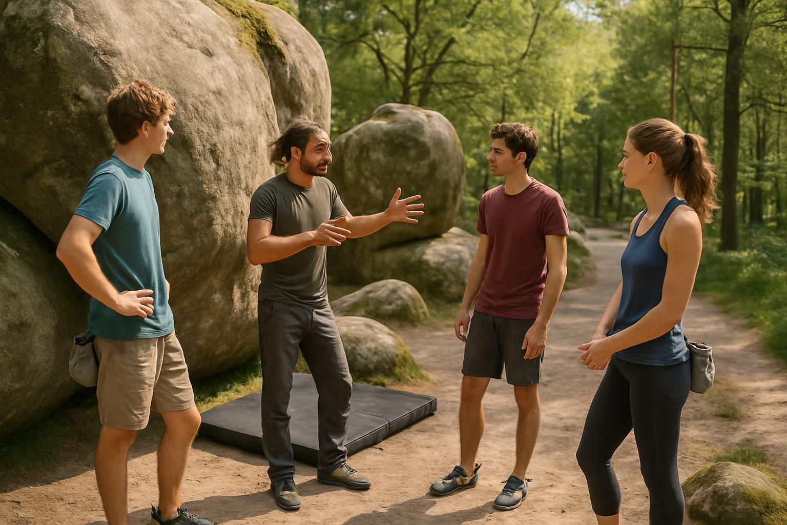 découvrez le guide essentiel pour débutants en escalade à fontainebleau, avec des conseils pratiques, les meilleurs spots et équipements recommandés pour bien commencer votre aventure.