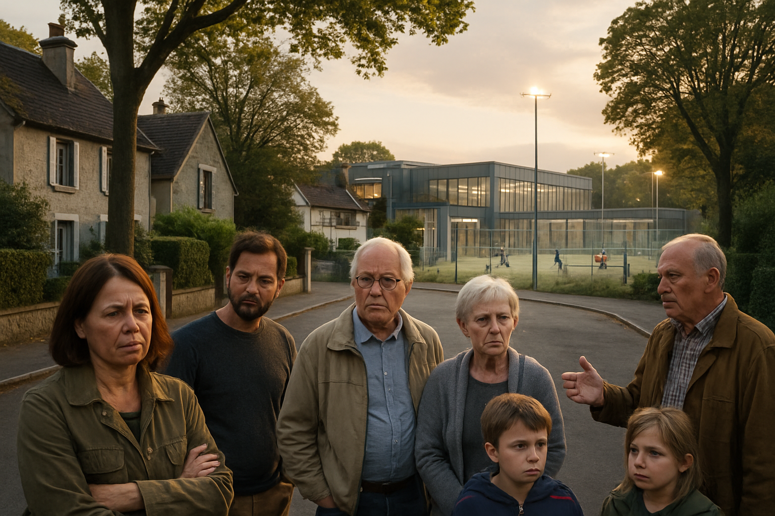 à fontainebleau, les habitants expriment leurs préoccupations face aux premières nuisances causées par l'ouverture du nouveau complexe sportif, entre bruit et trafic accru.