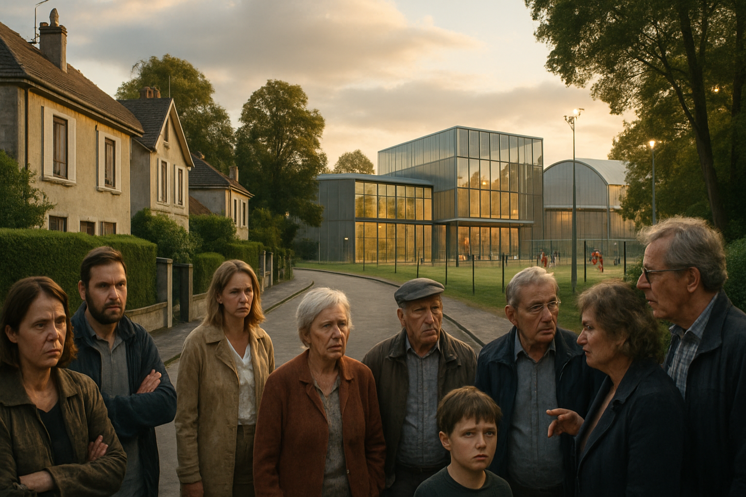 à fontainebleau, les riverains expriment leur inquiétude face aux premières nuisances causées par l'ouverture du nouveau complexe sportif, soulevant des questions sur le bruit et l'impact environnemental.