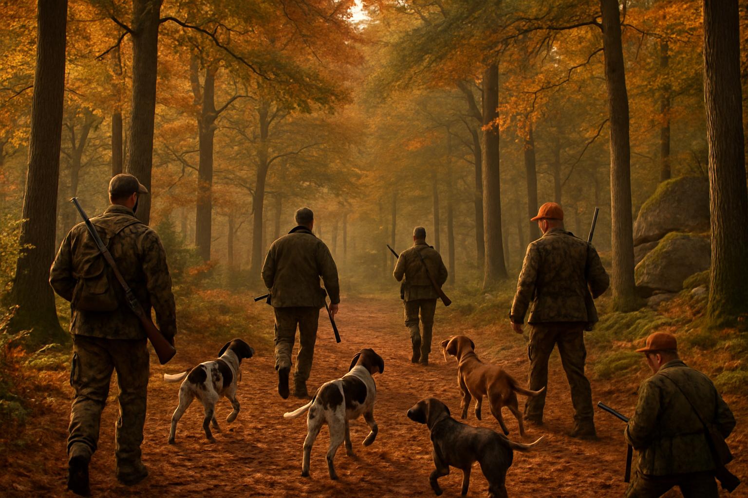 découvrez l'ouverture de la saison de chasse 2024-2025 dans le cadre enchanteur du massif forestier de fontainebleau, un lieu idéal pour les passionnés de nature et de chasse.