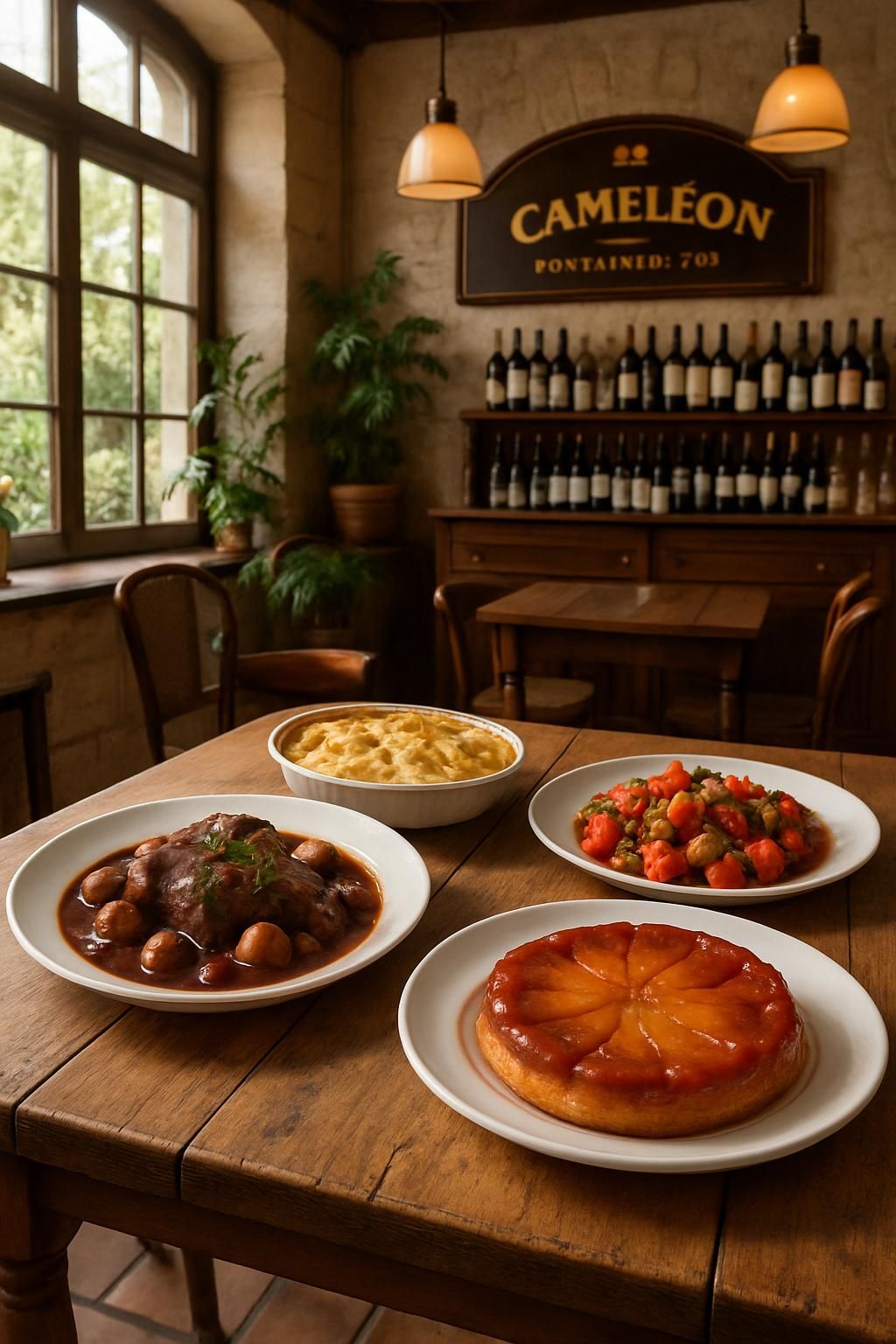 découvrez la brasserie le caméléon près de fontainebleau et savourez des recettes traditionnelles maison dans une ambiance chaleureuse et conviviale.