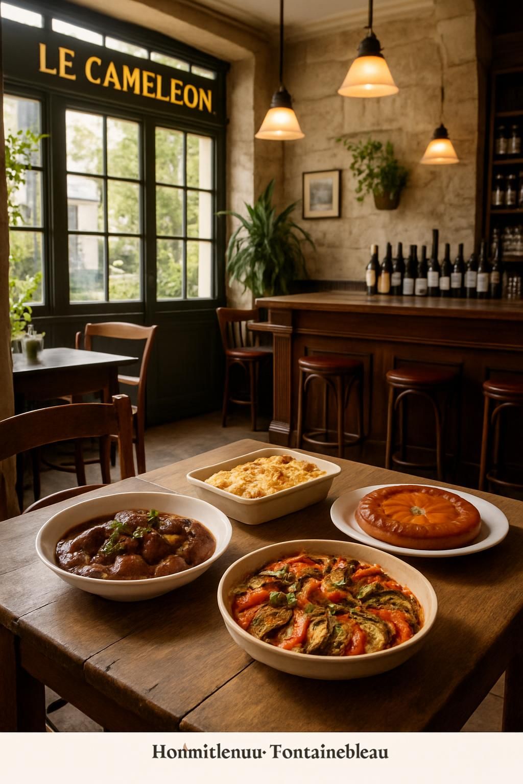 découvrez la brasserie le caméléon, située près de fontainebleau, et savourez des recettes traditionnelles maison préparées avec passion pour une expérience gourmande authentique.