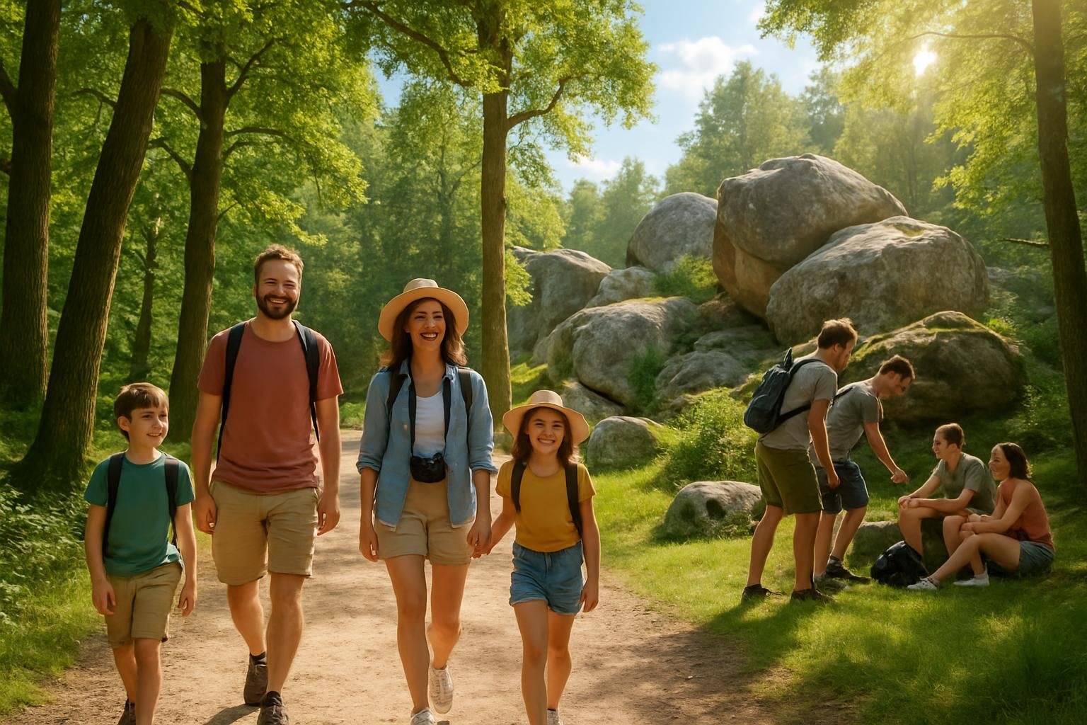 découvrez le pays de fontainebleau cet été en famille ou entre amis et profitez d'activités, de paysages naturels et de moments inoubliables.
