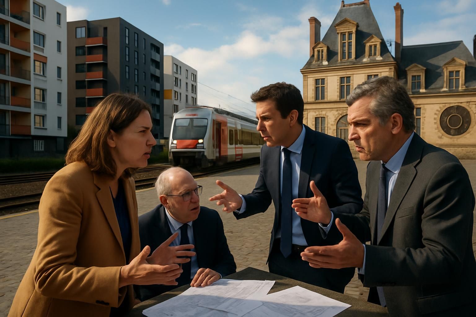 découvrez les débats autour de l'urbanisme à fontainebleau : hlm, ligne r, statut unesco, et les controverses des élus sur le plui.