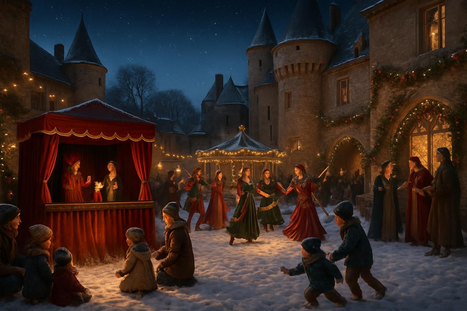 découvrez 5 spectacles magiques de noël au cœur des magnifiques châteaux d’île-de-france, pour vivre des moments féériques en famille ou entre amis pendant les fêtes.