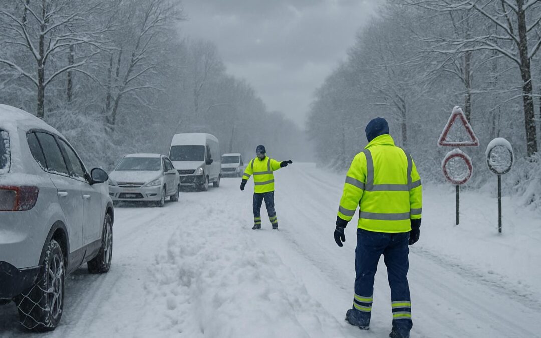 Neige en Seine-et-Marne : routes coupées et perturbations majeures – suivez en direct l’état du trafic