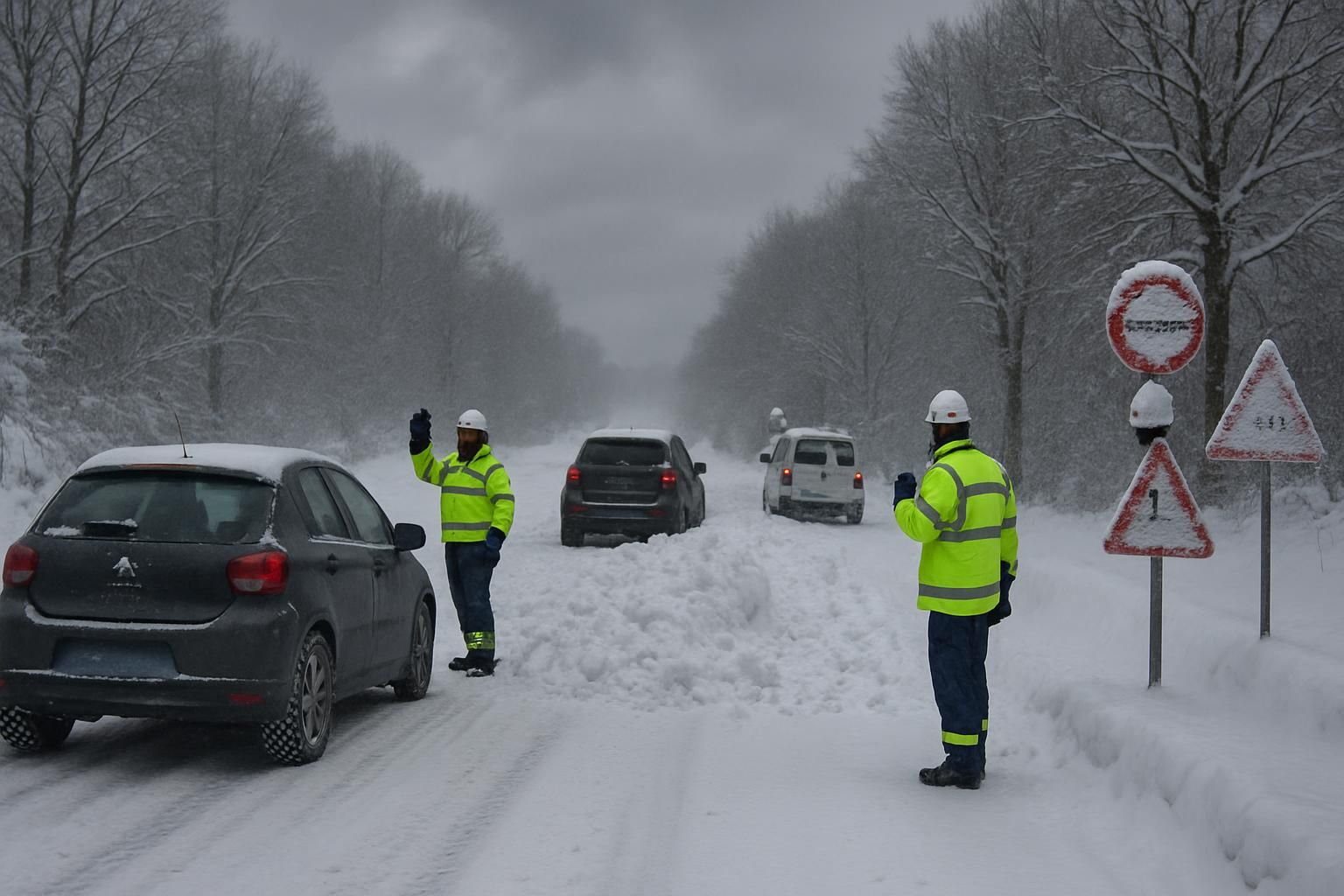 suivez en direct l'état du trafic en seine-et-marne avec les routes coupées et les perturbations majeures causées par les chutes de neige. restez informé pour circuler en toute sécurité.