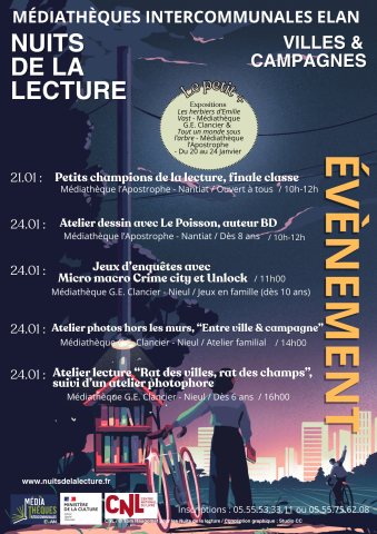 participez aux nuits de la lecture 2026 avec un atelier famille au palais galliera, une occasion unique de partager des moments culturels et ludiques autour de la lecture.