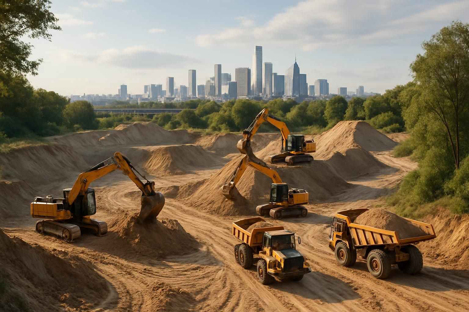 découvrez la sablière de hanches, au cœur d'une ressource essentielle qui alimente le grand paris en sable de qualité pour ses constructions majeures.