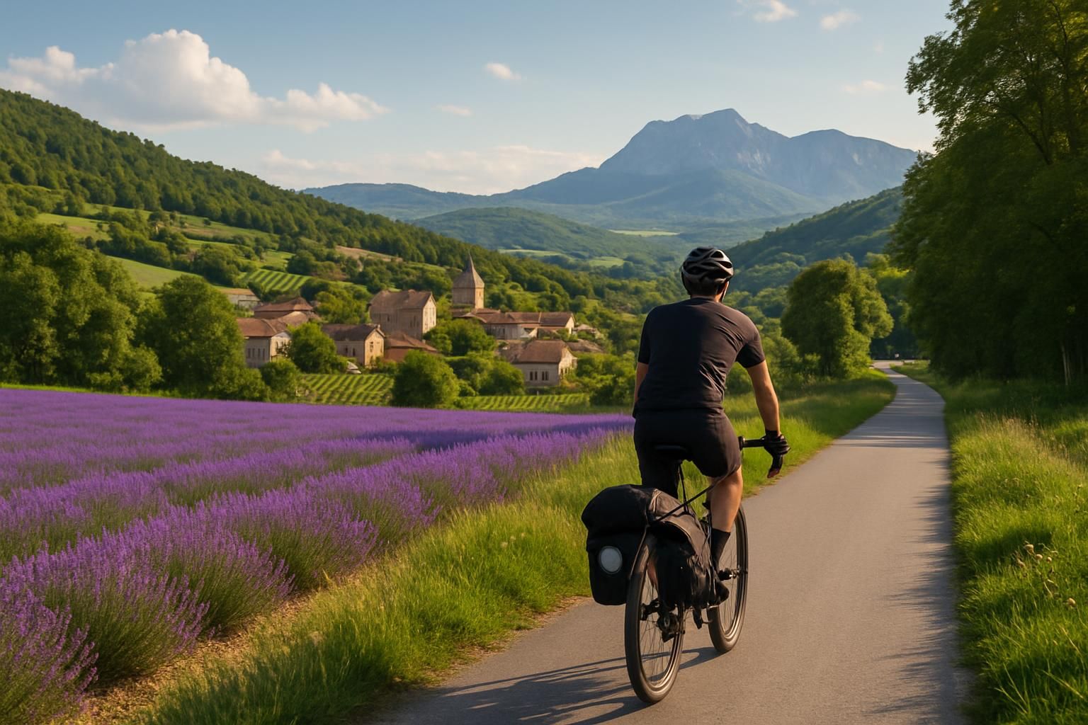 partez à l'aventure à vélo sur 1 700 km à travers la france en explorant une piste cyclable méconnue qui traverse tout le pays, idéale pour les amateurs de nature et de découverte.