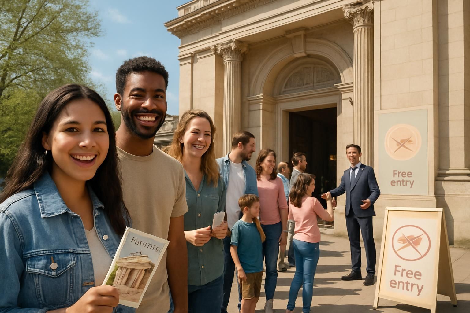 découvrez le premier dimanche du mois, le 5 avril, et profitez des entrées gratuites dans les musées et monuments pour une journée culturelle inoubliable en famille ou entre amis.