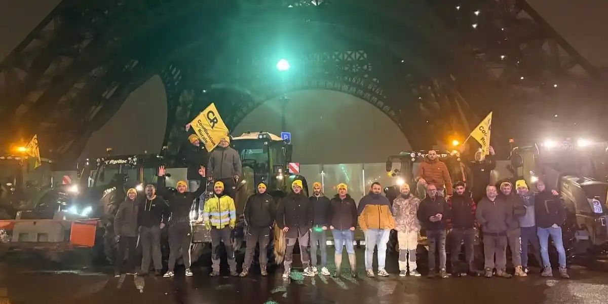 découvrez comment les tracteurs de la coordination rurale ont envahi paris, illustrant la mobilisation des agriculteurs pour faire entendre leurs revendications.