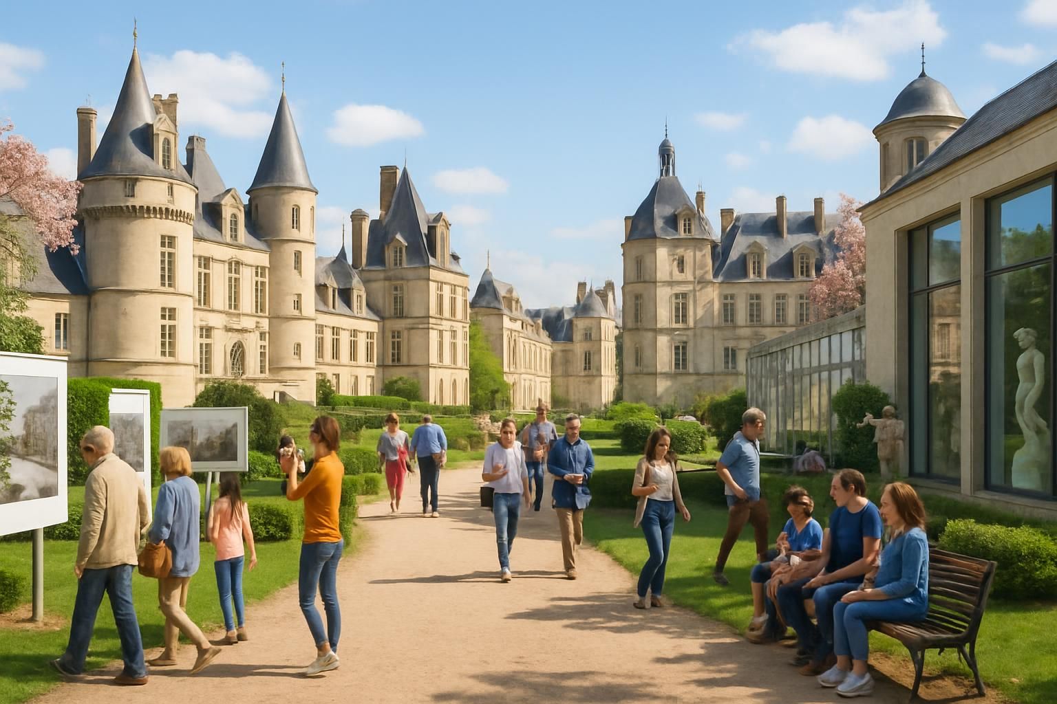 explorez gratuitement les châteaux et musées de seine-et-marne ce dimanche 7 juin 2026, à l'occasion du 1er dimanche du mois. profitez d'une journée culturelle riche sans frais d'entrée.
