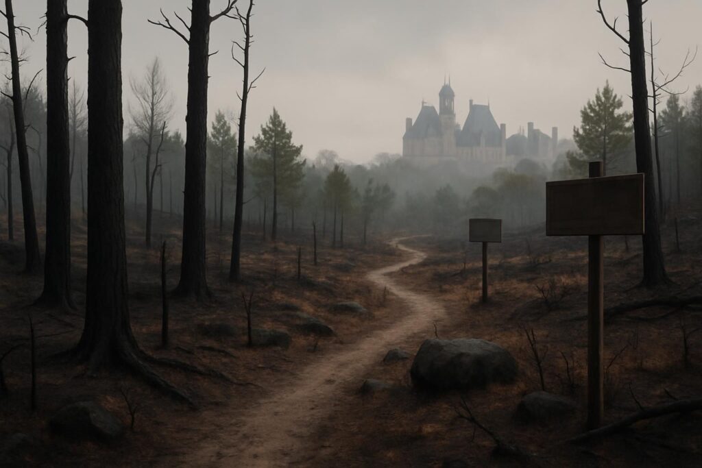 à fontainebleau, le tourisme est en nette baisse après l'incendie, avec une absence de visiteurs marquant une saison touristique déjà compromise.