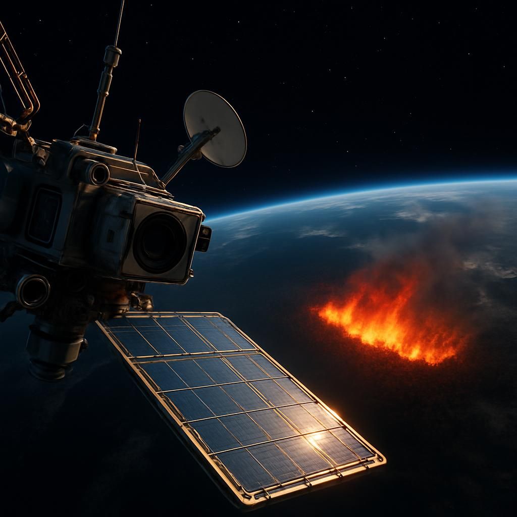 découvrez la technologie révolutionnaire capable de détecter un feu de 5 mètres depuis l’espace, offrant des alertes ultra-rapides pour une meilleure prévention des incendies.
