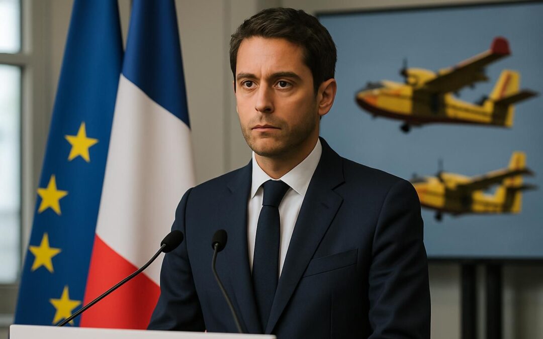 analyse des affirmations de lfi et du rn sur l'annulation par gabriel attal de la commande de deux avions canadair.