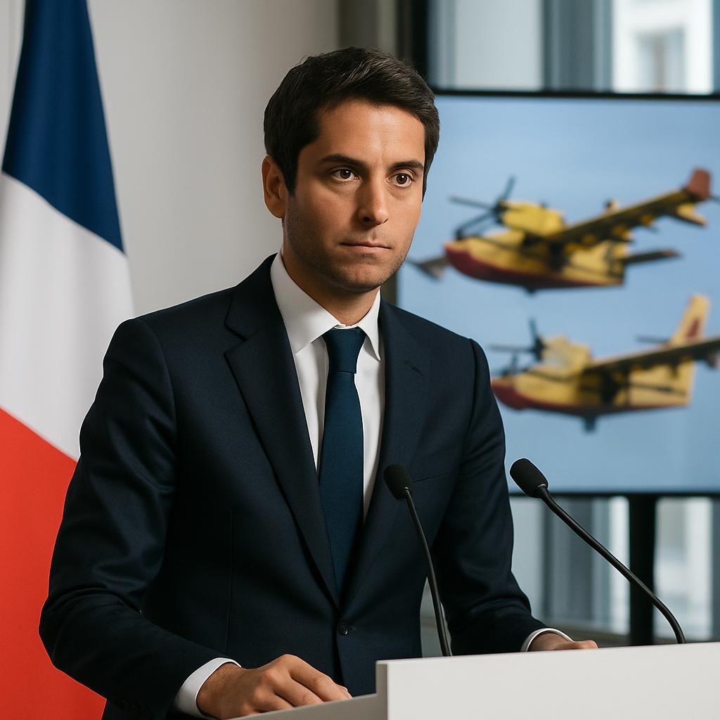 découvrez la vérité sur l'affirmation de lfi et du rn concernant l'annulation par gabriel attal de la commande de deux canadair.