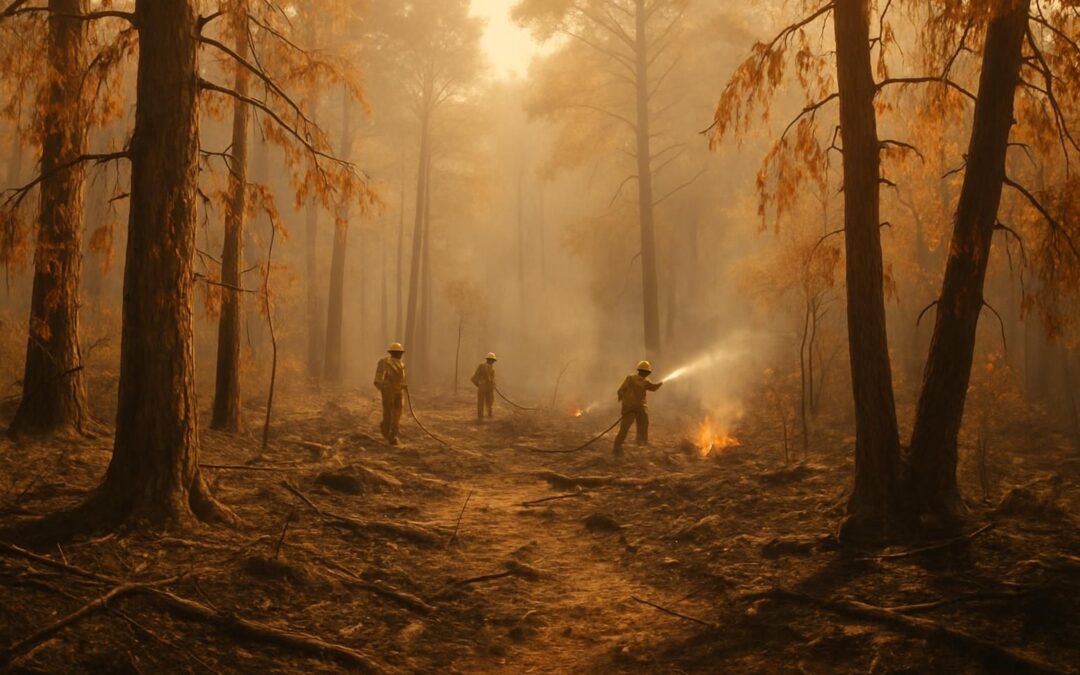 Incendie à Fontainebleau : la forêt reste fermée face aux risques persistants de reprise et à la canicule