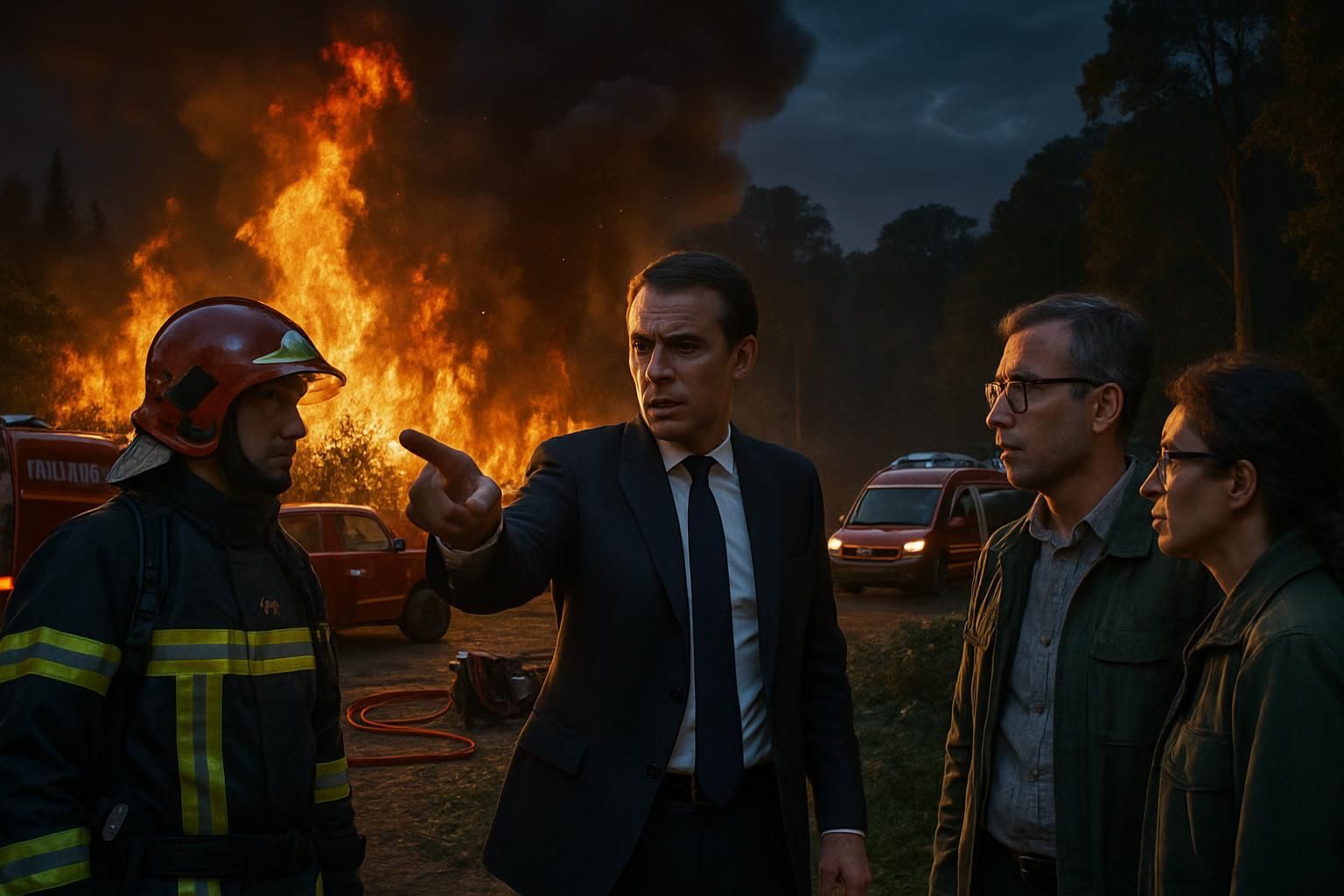 un incendie en forêt de chantilly mobilise un ministre déterminé à relever les défis posés par le réchauffement climatique et à protéger les espaces naturels vulnérables.